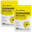 2 Pack Dopamine Patches, Mood Support Body Care Patch for Daily Mental Wellness, Mood Boost & Positivity, Supports Dopamine & Serotonin Balance Vegan for Men Women (30 Patches)