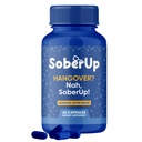 SoberUp Recovery Boost – Hydration, Electrolytes, Antioxidants, Herbal Wellness Blend – DHM, Milk Thistle, Vitamin B Complex - Supports Morning After Clarity, Energy, Rejuvenation – Vegan – 60 Count