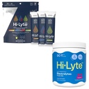Hi-Lyte Hydration Bundle - Pro Variety Electrolyte Stick Packs (15 Servings) and Hi-Lyte Raspberry Electrolyte Powder (90 Servings)