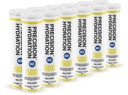 Precision Hydration Electrolyte Tablets - Multi Strength Effervescent Hydration Tablets - Combats Cramp - Low Calorie, Gluten Free, Vegan/Vegetarian Friendly (12 Tubes, 500mg/L - Yellow Tube)