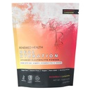 Real Hydration Advanced Electrolyte Powder - Made with Real Organic Fruits & Pink Salt - Zero Sugar & Vegan - Hydration, Immune, Energy & Recovery Support (30 Servings, Strawberry Lemonade)