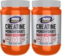 NOW Sportvoeding, Creatine Monohydraatpoeder, Massagebouw*/Energieproductie*, 21,2-Ounce (verpakking van 2)