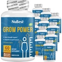 NuBest Groeikracht - Krachtige Bone Strength Formula voor kinderen (10+) & tieners - Ondersteunt gezonde botgezondheid, algehele gezondheid met calcium, vitamine D3, fosfor, Magnesium & Meer - 12 Pack
