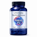 Ultimate Nattokinase 10800 fu, Nattokinase Supplement, Healthy Circulation & Daily Wellness Support,Vegan, Gluten Free, 60 Vegetarian Capsules,Non-GMO