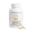 Collagen+ Multi Peptides - Types I II III V X - Hydrolyzed Bovine Fish Chicken Eggshell Avian - Premium Collagen Protein - Grass Fed Wild Caught Cod Skin - Non-GMO - 90 Capsules