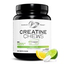 Muscle Feast Creatine Monohydraat Kauwtabletten - Veganistische & Glutenvrije Creapure Creatine Kauwen voor mannen en vrouwen - Heerlijke Citrus-Flavored Creatine Tablets voor spieropbouw - Citroen Lime, 360 Tabs