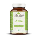 Amla Capsules 60_ Organic Hair Growth & Vitamin C Herbal Supplement Antioxidant Immunity Enhancer Natural Source of Vitamin C (Pack of 1)