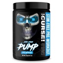 JNX SPORTS The Curse! Pump Pre Workout Powder - Stim-Free Pre Workout – Caffeine Free, L-Citrulline,Beta-Alanine & Nitric Oxide Booster (Blue Raspberry, 40 Servings)