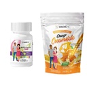BariatricPal 30-Day Bariatric Vitamin Bundle (Multivitamin ONE 1 per Day! Capsule with 45mg Iron and Calcium Citrate Soft Chews 500mg with Probiotics - Orange Creamsicle)