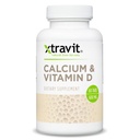 Calcium & Vitamin D Supplement – Natural Vitamins for Men & Women - May Support Bones, Immunity, & Mood - Vegan, Non-GMO Supplements - No Gluten, Sugar, or Fillers, 600mg, 60 Tablets