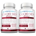 Goedgekeurde Science® CoQ10 MD - Extra sterkte 300mg Pure CoQ10 met BioPerine® voor snellere absorptie - Optimale ondersteuning - 6 maanden levering