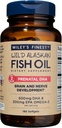 Wiley's Finest Wild Alaska Fish Oil Prenatale DHA - 900mg EPA en DHA Omega-3s voor zwangere vrouwen en verpleegsters - 180 Softgels (90 Prenatale Vitamine Servings)