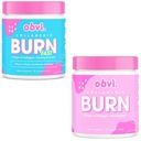 Obvi Burn Duo Bundle - Collagenic Burn and Burn Fast- Collagen Peptide Supplement with Green Tea Extract - Hydrolyzed Collagen Peptides Types I, II, III, V, X | Keto & Gluten Free