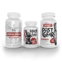 5% Nutrition Rich Piana Liver & Organ Defender with NAC + Post Gear PCT + Bigger by The Day (Bundle)