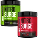 Nitrosurge d'usine Jacked Pré-entraînement dans le raisin et les fruits Punch Nitrosurge Pré-entraînement thermogénique Shred pour les hommes et les femmes