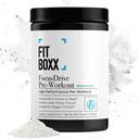 FocusDrive Pre-Workout – Nootropic Focus Blend with L-Theanine – 150mg Caffeine Energy, Beta-Alanine, Pump & Endurance Support – Sugar-Free Watermelon – 30 Servings