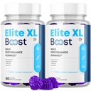(2 Pack) Elite XL Boost Gummies for Men, EliteXL Boost Male Performance Gummys with Natural Ingredients, Elite XLBoost Men's Performance Support Formula Chewable Vitamin Supplement (120 Gummies)