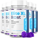 (5 Pack) Elite XL Boost Gummies for Men, EliteXL Boost Male Performance Gummys with Natural Ingredients, Elite XLBoost Men's Performance Support Formula Chewable Vitamin Supplement (300 Gummies)