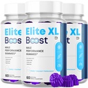 (3 Pack) Elite XL Boost Gummies for Men, EliteXL Boost Male Performance Gummys with Natural Ingredients, Elite XLBoost Men's Performance Support Formula Chewable Vitamin Supplement (180 Gummies)