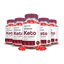 Justified Laboratories X10 Boost Keto ACV Gummies (1000 mg) - 60 Count, Pack of 5 - Formulated with Apple Cider Vinegar, Folate & Vitamin B12 - Non-GMO, Vegan, Gluten Free - 150 Servings
