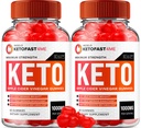 (2 Pack) KetoFast4Me ACV Gummies Advanced, KetoFast 4 Me ACV Weight Management Gummies Apple Cider Vinegar Keto Fast 4 Me Keto Fast4Me Gummies Reviews Vitamin B12 Keto+acv, 1000mg (120 Gummies)