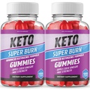 IDEAL PERFORMANCE (2 Pack) Ketos Super Burns Gummies Super Burns Ketos Gummies Superburn ACV Gummies Ketos ACV Super Burns Gummy Bears (120 Gummies)