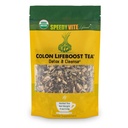 SpeedyVite Colon LifeBoost Tea Detox and Cleanse - Biologische Pu'er Tea met gember, citroengras - voor verhoogde Colon Gezondheid en functie