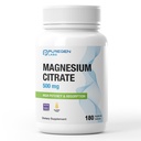 Citrate de magnésium 500 mg de magnésium élémentaire de haute puissance Total 180 capsules de légumes, absorption supérieure, non-OGM, NO gluten et laiterie, soutient la santé musculaire, articulaire et cardiaque