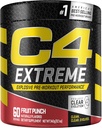 C4 Extreme Pre Workout Powder Fruit Punch 