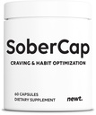 SoberCap™ Natural Drug Recovery Supplement | Alcohol Craving Blocker & Stop Craving Alcohol Pill for Addiction Support | Motivation, Focus, Drive, and Mood Clarity | Made in USA | 60 Capsules