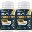 Probiotics for Men, 500 Billion CFUs & 12 Strains, Men's Probiotic with Turmeric, Cranberry, Goji - Probiotics for Digestive Health, Immune, Stomach, Bloating & Gut Health for Men, 120 Pro Biotics Cap