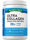 Nature's Truth Collagen Peptides Powder Unflavored | Grass Fed, Type 1 & 3 | 10 oz | Keto Friendly | Mixes Easily | Non-GMO, Gluten Free Supplement