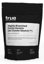 Véritable nutrition - Dextrine cyclique hautement ramifiée - Poudre d'hydrate de carbone pour l'énergie intra-entraînement soutenue, rétablissement musculaire amélioré après l'entraînement - Végétalien et non-OGM - 1lb non aromatisé