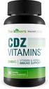 De Makers CDZ Vitaminen - Onze beste gezondheidssupplement - Vitamine C D Zink en Kruiden - Volledige Lichaamsgezondheid Supplementen - Cdz Supplement Vitamine C D en Zink - Algemene Gezondheidsondersteuning - Volledige Lichaamssupplementen