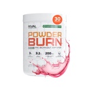 RIVAL NUTRITION Powder Burn Pre-Workout Energy Powder for Men and Women I Watermelon Candy, 30 Servings | Clean Ingredients I 3g L-Citrulline, 3.2g Beta-Alanine and 200mg Natural Caffeine Per Serving