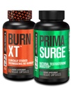 Ge Jacked Factory Fat Burner & Testosteron Booster Stack voor mannen - Burn-XT Thermogenic Fat Burner & PRIMASURGE Testosteron Booster voor mannen