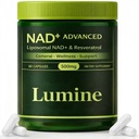 Louma Lumine Organics NAD+ Supplement with Resveratrol and Quercetin - Liposomal Delivery Capsules Daily, Vitality Support, 60 Capsules.