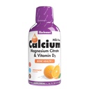 Bluebonnet Nutrition Citrate de calcium liquide Citrate de magnésium, vitamine D3, santé des os, sans gluten, sans soja, sans lait, casher, 16 Fl Oz, 32 portions, saveur orange, 16 Fl Oz (paquet de 1)