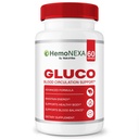 Hemonexa Gluco, Natural Gluco & Balance Support Supplement | Hemo Nexa Premium Formula for Healthy Circulation, Energy & Stable Levels | Easy-to-Take Pills, Non-Habit Forming (60 Capsules)