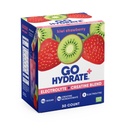 GoHydrate+ Electrolyte Creatine Powder Packets - Low Sodium, Sugar Free Hydrating Drink Mix - Rehydrate, Reinvigorate - Kiwi Strawberry Flavor with 5g of Creatine for Longevity and Mental Clarity