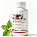 Thermo Burn Pro Capsules, Metabolism Support Metabolism Booster Energy & Fitness Supplement for Women & Men