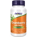 NU Supplementen, Cranberry met PAC's, plus Uva Ursi en Grape Seed Extracts 90 Veg Capsules