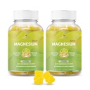 BeLive Magnesium Glycinate Gummies 200 mg - Sugar Free Supplement for Muscle Relaxation, Sleep Support, & Heart Health for Adults & Kids - Pineapple Flavor - 2 Pack, 120 Count