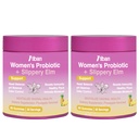 Feminine Vaginal Probiotics Gummies, Supports pH Balance & Digestive Health, Slippery Elm for Women, Suagr-Free, Veagn, Pineapple Flavor, 120 Count