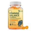 Feminine Balance Gummies, Probiotics Gummies for Women - pH Balance, Odor Control, Vaginal Flora & Digestive Health - Vaginal Probiotic with Vitamin C for Immune, Hawaiian Pineapple Flavor, 90 Gummies