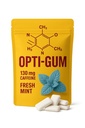 Energy Gum, 130mg Caffeine Per Piece, Fresh Mint, Sugar-Free, Fast-Acting for Focus and Performance