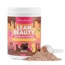 Lean Beauty Collagen Protein Shake – Chocolaté en poudre de remplacement de repas avec lactosérum, collagène hydrolysé, vitamines, fibres et nutriments de beauté.
