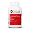 PROTOCOL FOR LIFE BALANCE Phosphatidylserine 300mg - Supports Brain Functions & Memory Health* - Phosphatidylserine Supplement - Keto Friendly & Egg Free - 50 Softgels