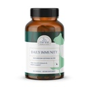 Daily Immunity - Lion's Mane Mushroom Complex Supplement Capsules with Cordyceps, Turkey Tail & Reishi - Brain Support, Focus, Energy & Immune Booster Supplement - 60 Capsules