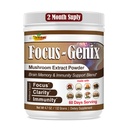 Therefore Lion’s Mane Mushroom Powder Supplement – 10 Mushroom Complex with Reishi, Chaga, Cordyceps & Turkey Tail – Vegan Non-GMO Mushroom Powder, 60 Servings